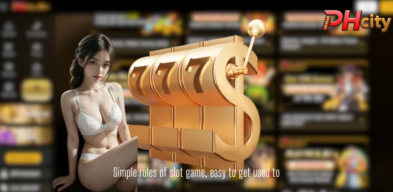 Simple rules of slot game, easy to get used to